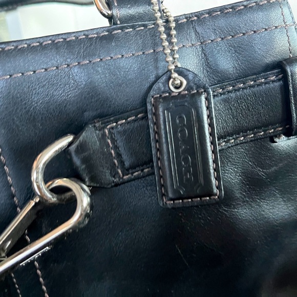 Coach black leather purse - Picture 5 of 10